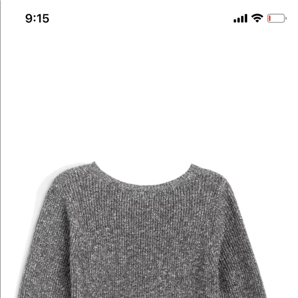 Bailey asymmetrical button down pullover sweater - Picture 2 of 3